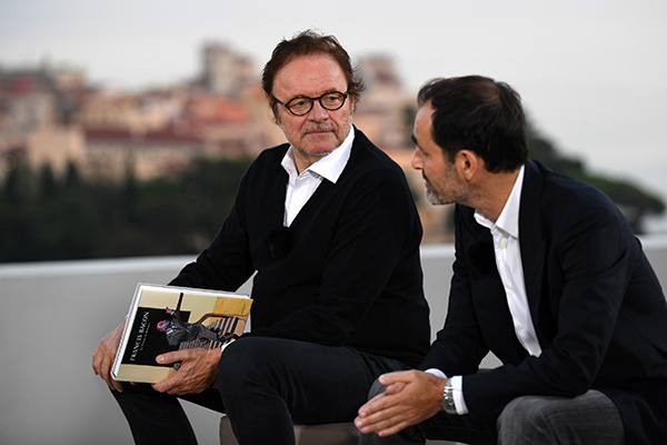 Majid Boustany, the founder of the Francis Bacon MB Art Foundation, interviewed on the TV programme ‘La Table des Matières’ with Guillaume Durand