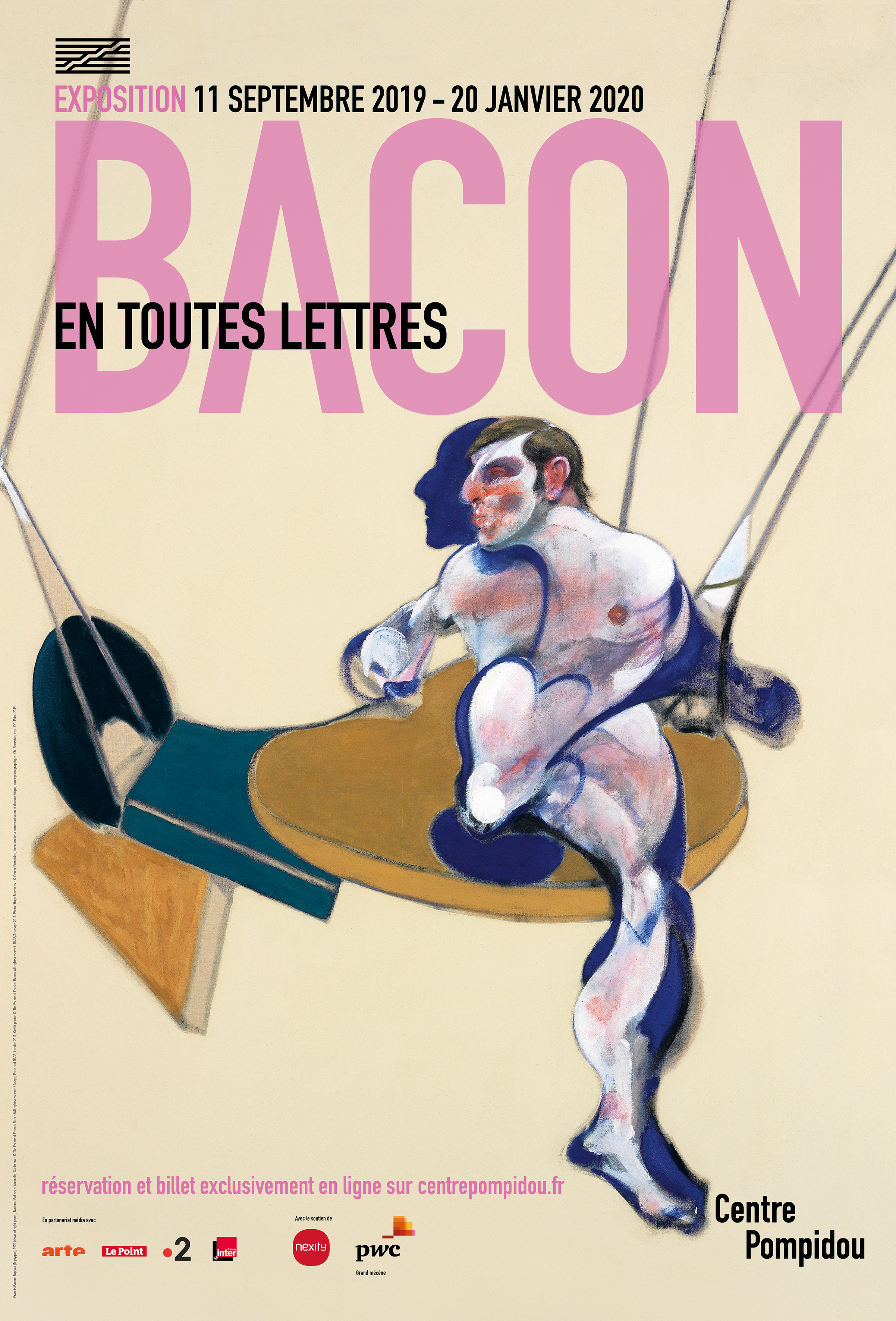 The Francis Bacon MB Art Foundation supports a major Bacon exhibition at the Centre Pompidou in Paris