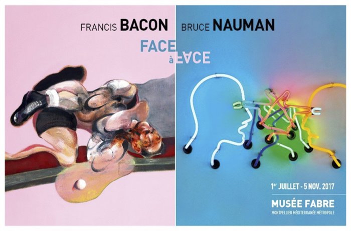 A Francis Bacon/Bruce Nauman exhibition at the Musée Fabre in Montpellier