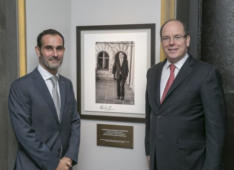 Inauguration of the Foundation by H.S.H. Prince Albert II of Monaco