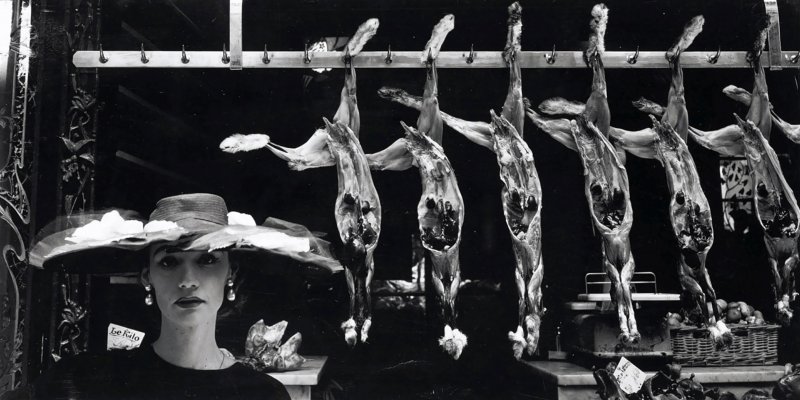 Guy Bourdin, proposal for the February 1955 issue of Vogue France (image refused). © The Guy Bourdin Estate 2016 / Courtesy of Louise Alexander Gallery