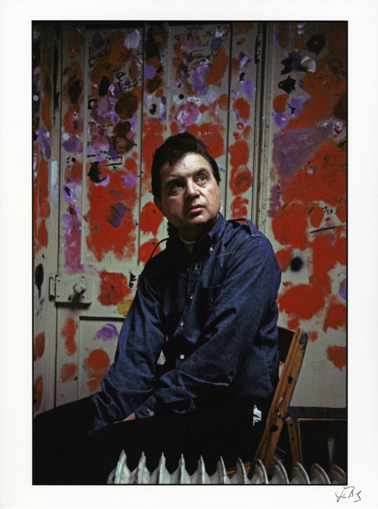 Francis Bacon in his studio, 7 Reece Mews, London (1967) Photo and © Ian Berry