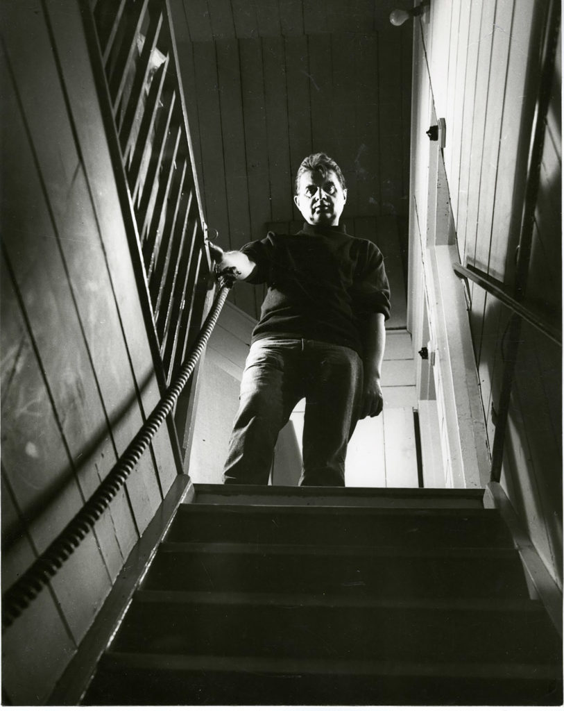 Francis Bacon, 7 Reece Mews, London (1970) Photo and © Jorge Lewinski