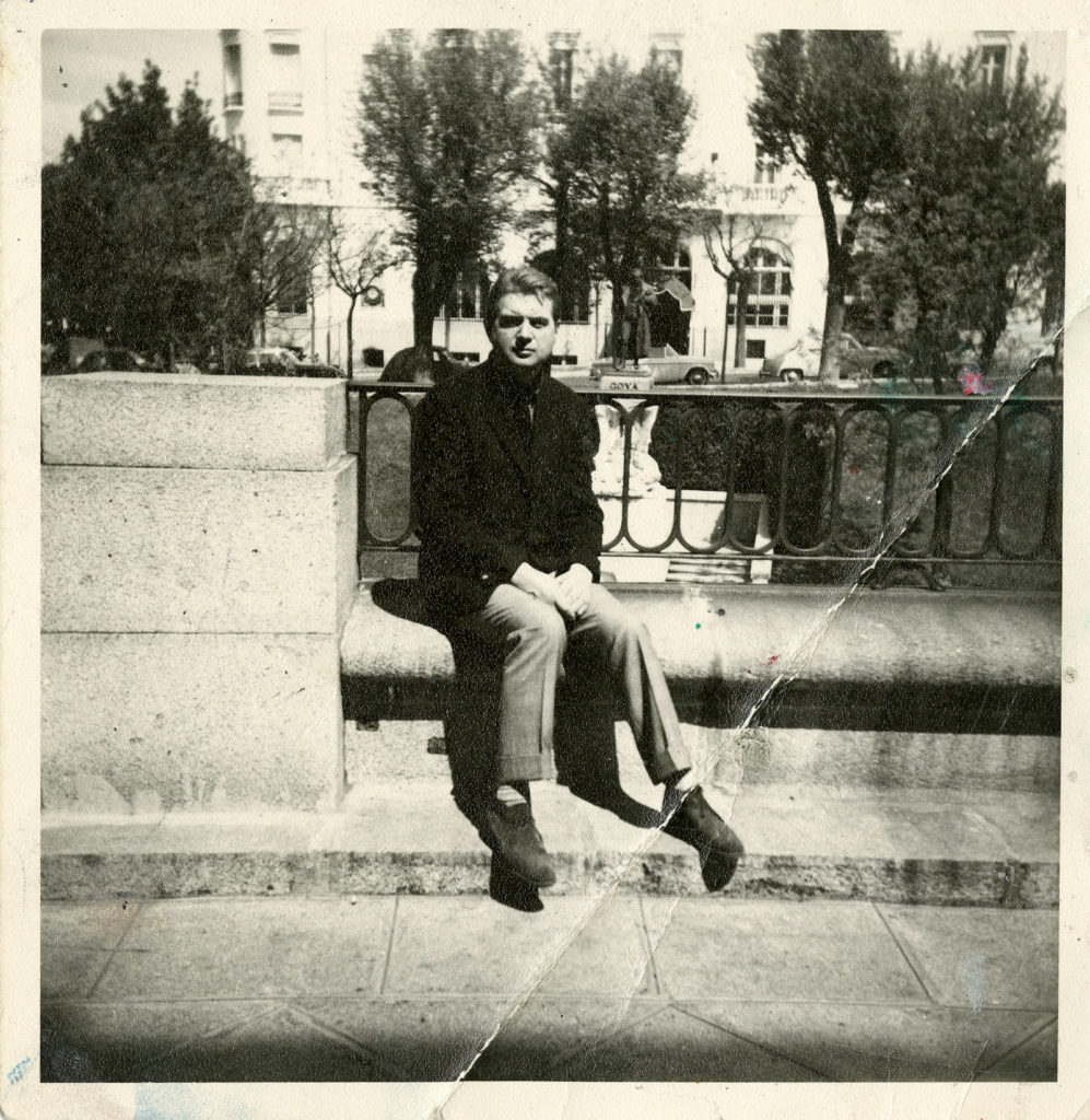 Francis Bacon in Madrid (1956) Photo: Peter Lacy