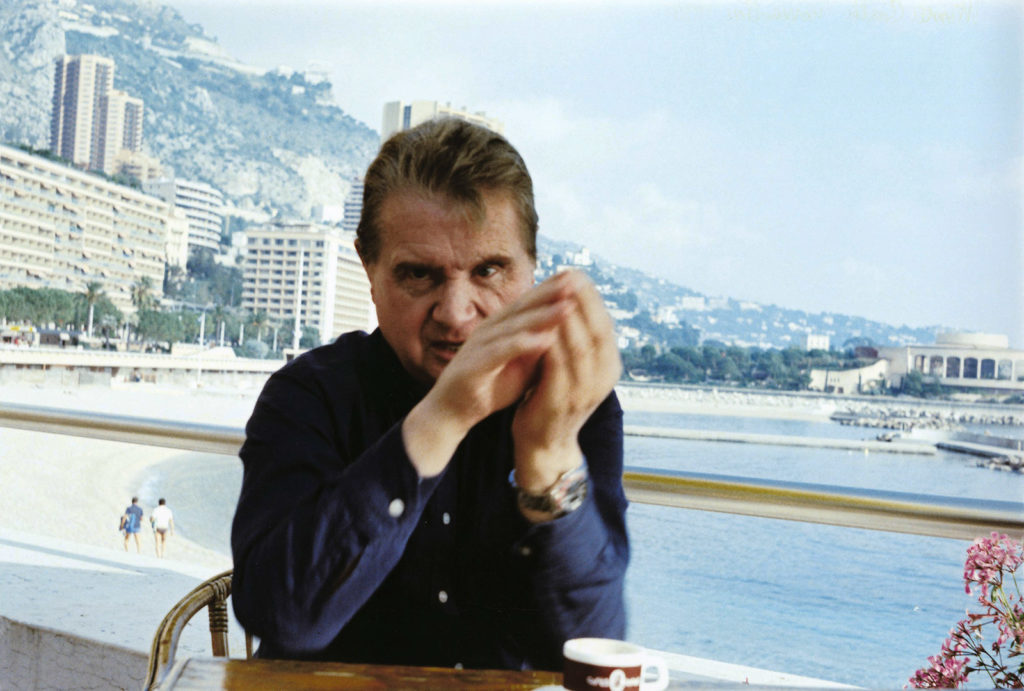 Francis Bacon, Larvotto Beach, Monaco (1981) Photo and © Eddy Batache