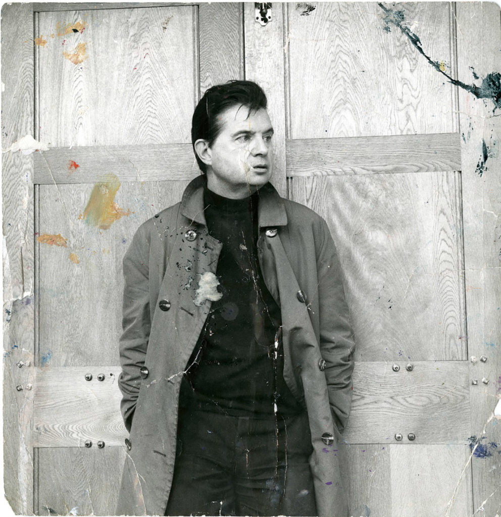 Francis Bacon at Roland Gardens, London (1967). Photo: John Deakin