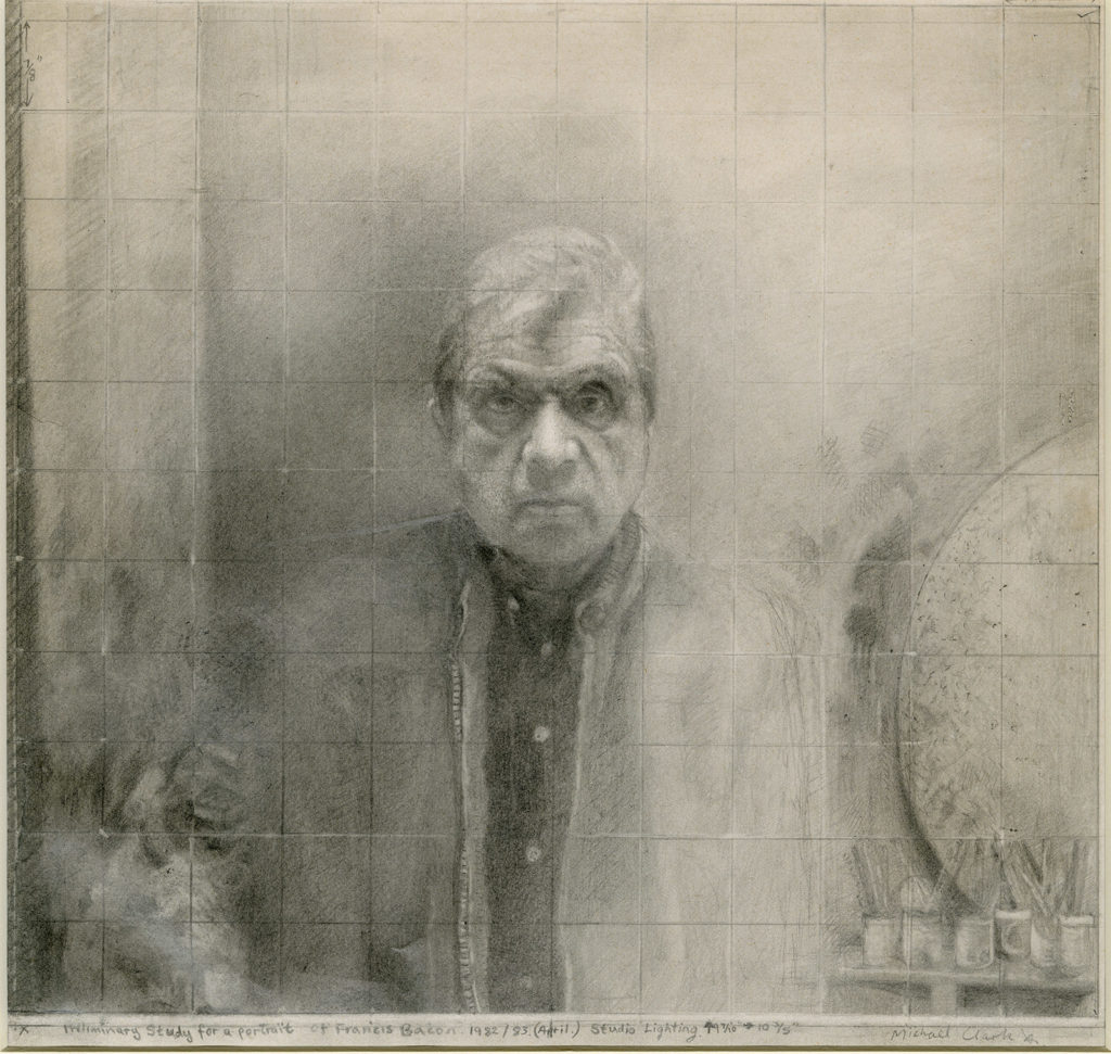 Michael Clark preliminary study of Francis Bacon 1983