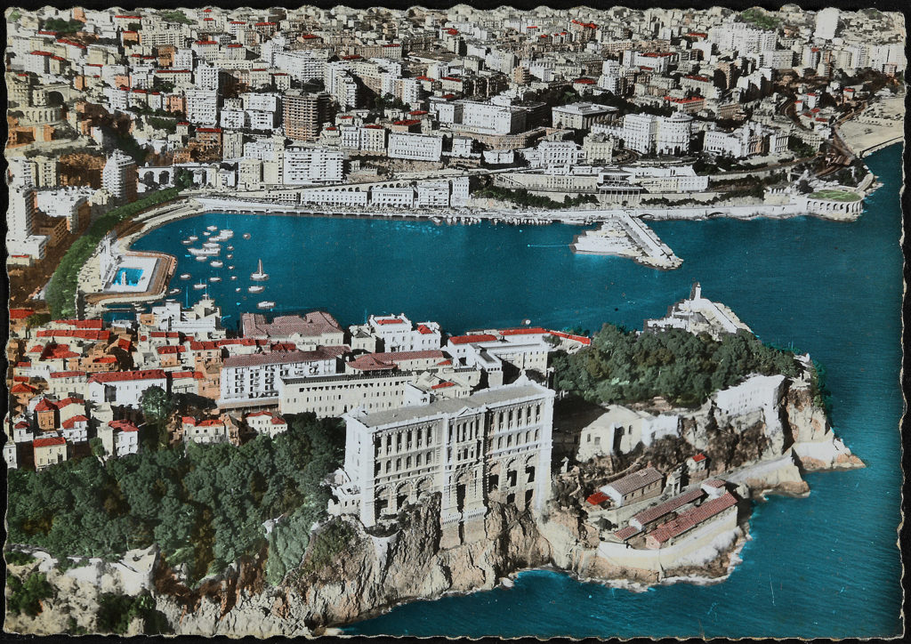 Postcard of Monaco sent by Bacon to Denis Wirth-Miller in 1963. MB Art Collection