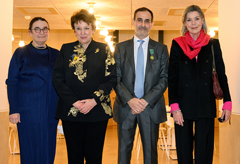 Claire Barbillon, Roselyne Bachelot-Narquin, Majid Boustany and H.R.H. the Princess Caroline of Hanover © Luc Castel