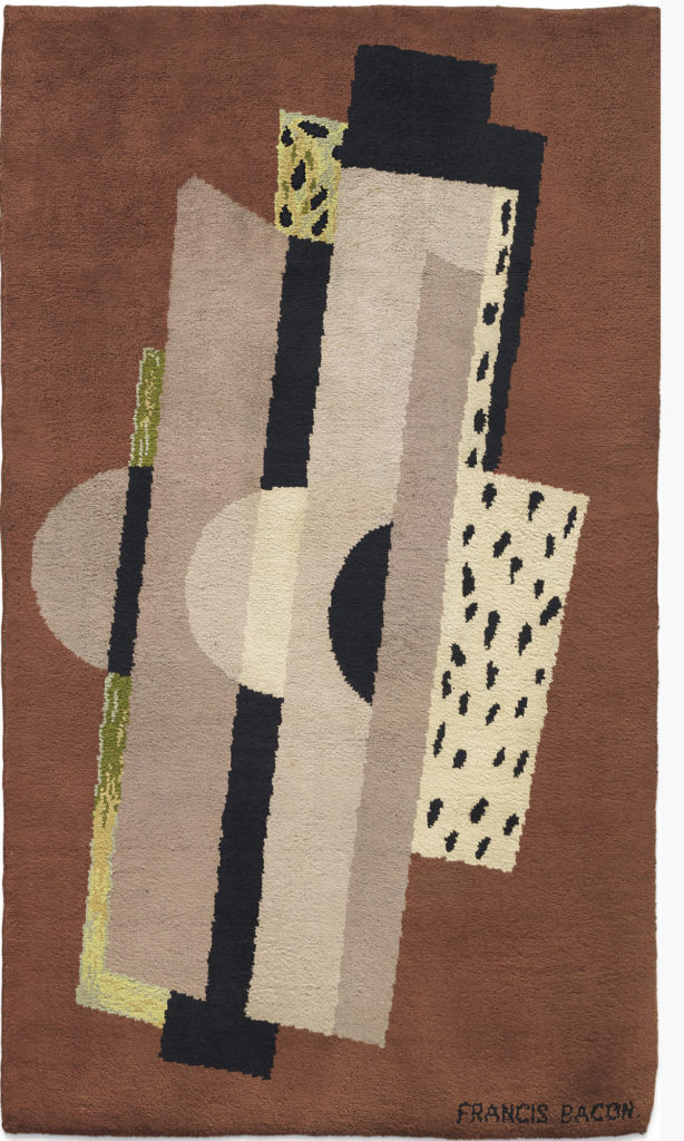 Rug designed by Francis Bacon