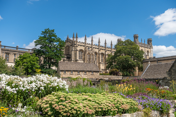 Christ Church College and gardenPhoto © University of Oxford Images