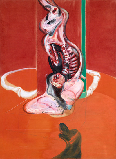 Francis Bacon, Three Studies for a Crucifixion, 1962 (right panel)