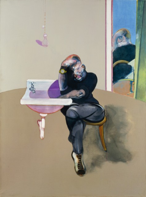 Francis Bacon, Self-Portrait, 1973, oil on canvas, Private Collection