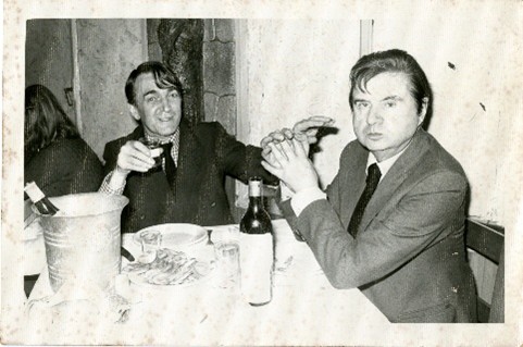 Denis Wirth-Miller and Francis Bacon (photographer and date unknown)