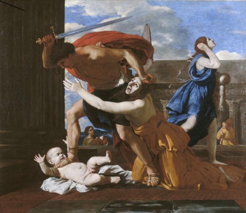 Nicolas Poussin, Le Massacre des Innocents, vers 1628-1629, musée Condé, Chantilly