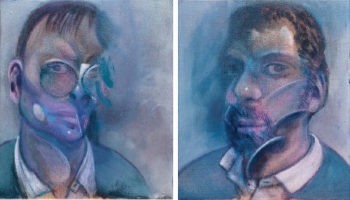 Study of Reinhard Hassert, Study of Eddy Batache, 1979, oil on canvas, Private Collection