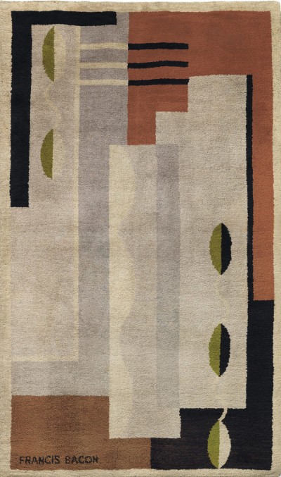 Francis Bacon, Tapis, 1929, laine, MB Art Collection