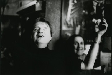 Francis Bacon at the Colony Room Club, London, 1973, photo: Peter Stark, MB Art Collection © Peter Stark