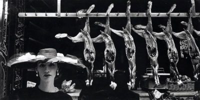 Guy Bourdin, proposal for the February 1955 issue of Vogue France (image refused). © The Guy Bourdin Estate 2016 / Courtesy of Louise Alexander Gallery