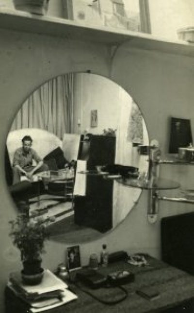 Studios Carlyle (photo montrant le tapis de Francis Bacon: ‘Composition’ (1929). Photo : Eric Megaw