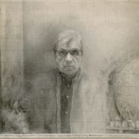 Michael Clark preliminary study of Francis Bacon 1983