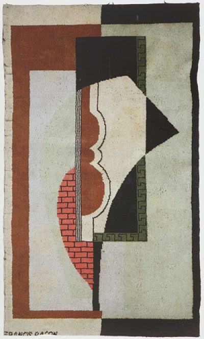 Francis Bacon, tapis: ‘Composition’ (1929). MB Art Collection