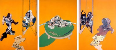 Francis Bacon, Triptyque – Etudes d’après le Corps Humain (1970)